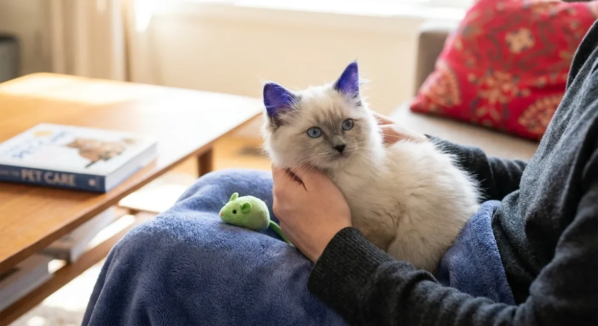 welcoming a ragdoll kitten — Welcoming a Ragdoll Kitten: Your Guide to a Smooth Start